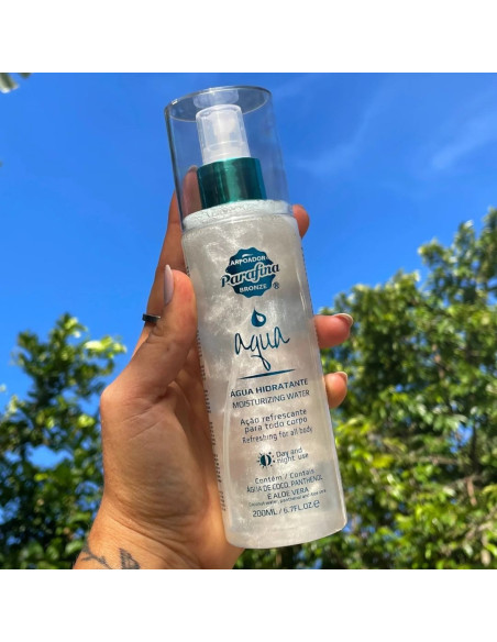 PARAFINA BRONZE AQUA Woda do ciała, twarzy i włosów ODŚWIEŻAJĄCO-NAWILŻAJĄCA, 200 ml