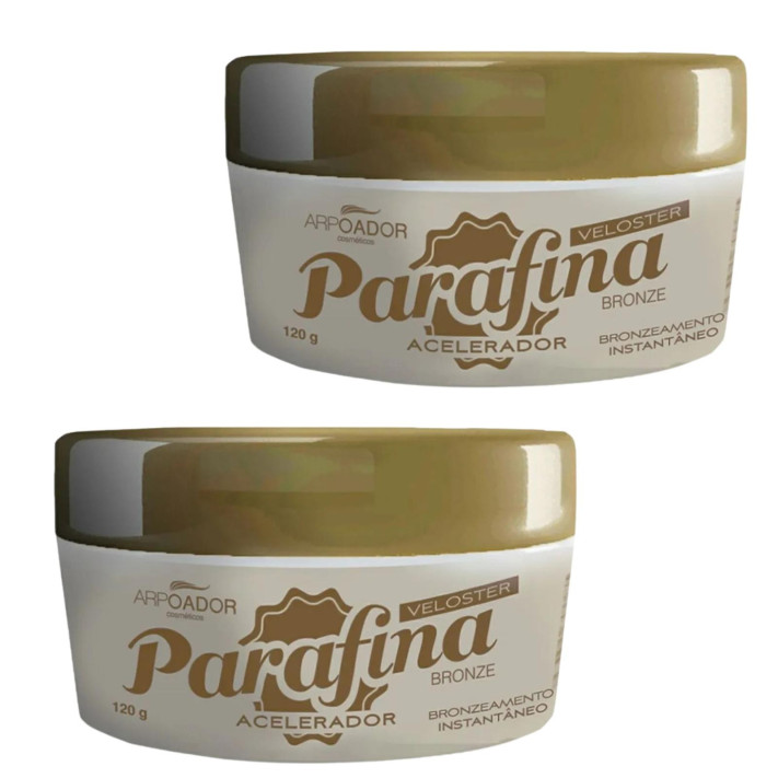 PARAFINA BRONZE VELOSTER Krem do opalania - przyspieszacz opalania 120 g, pakiet 2 szt.