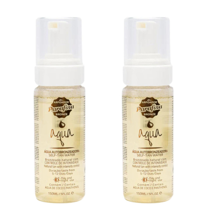 PARAFINA BRONZE AQUA Pianka do ciała SAMOOPALAJĄCA 150 ml, pakiet 2 szt.