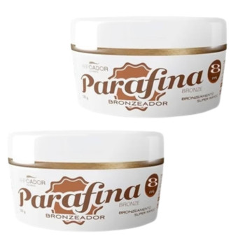 PARAFINA BRONZE Bronzer - krem do opalania PRZYSPIESZAJĄCY OPALENIZNĘ SPF 8 120g, pakiet 2 szt.