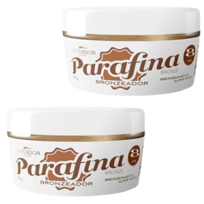  PARAFINA BRONZE Bronzer - krem do opalania PRZYSPIESZAJĄCY OPALENIZNĘ SPF 8 120g, pakiet 2 szt.
